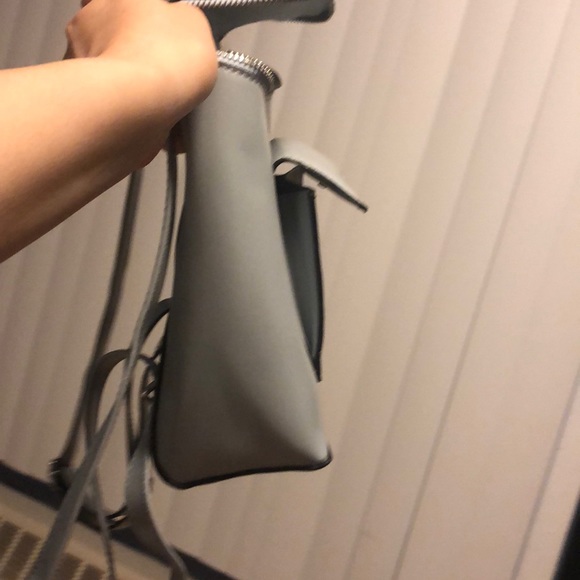 Baby blue bag with zip new (mini backpack) - Picture 5 of 6